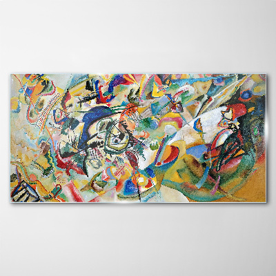 Skleneny obraz Kompozícia VII Kandinsky