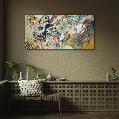 Skleneny obraz Kompozícia VII Kandinsky