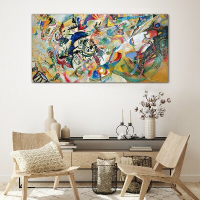 Skleneny obraz Kompozícia VII Kandinsky