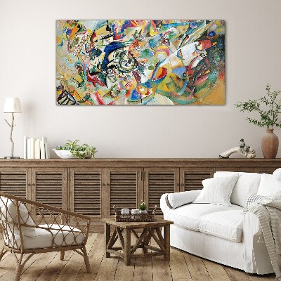 Skleneny obraz Kompozícia VII Kandinsky