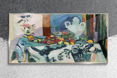Skleneny obraz Matisse vícebarevná