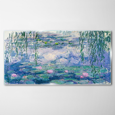 Skleneny obraz Lekná Monet