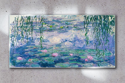 Skleneny obraz Lekná Monet