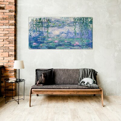 Skleneny obraz Lekná Monet