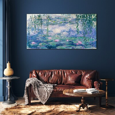 Skleneny obraz Lekná Monet