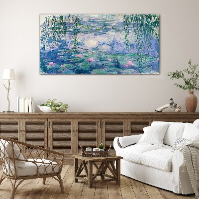 Skleneny obraz Lekná Monet