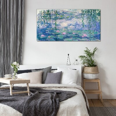 Skleneny obraz Lekná Monet