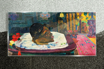 Sklenený obraz Abstrakcie domorodcov gauguin