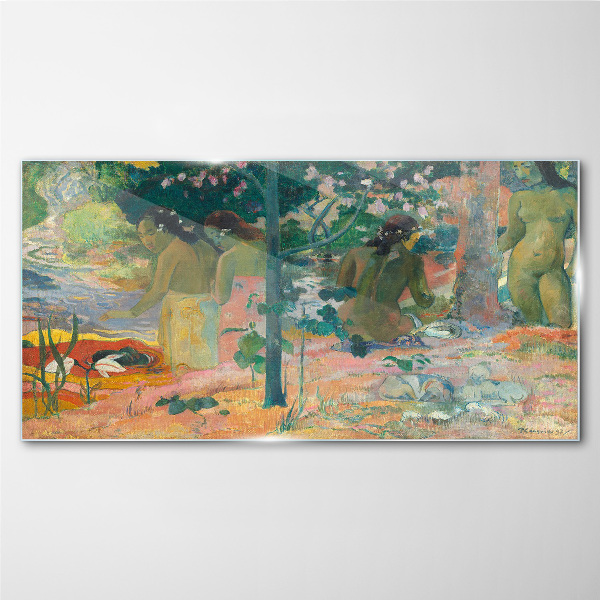 Sklenený obraz Stratený raj gauguin