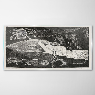 Sklenený obraz Tieto po dlhej noci gauguin
