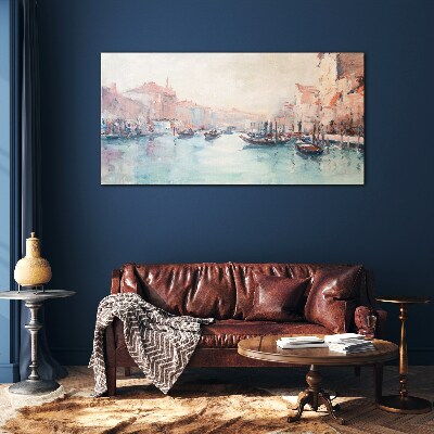 Skleneny obraz Benátky taliansko