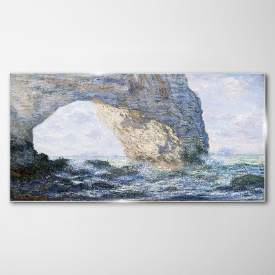 Skleneny obraz Manneporte Monet