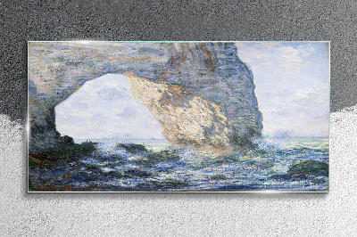 Skleneny obraz Manneporte Monet