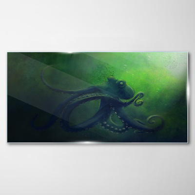 Skleneny obraz Vodné ryby chobotnice
