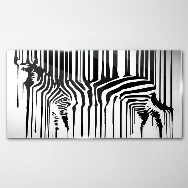 Skleneny obraz Zebra