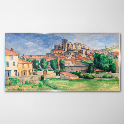 Sklenený obraz Gardiant paul cézanne