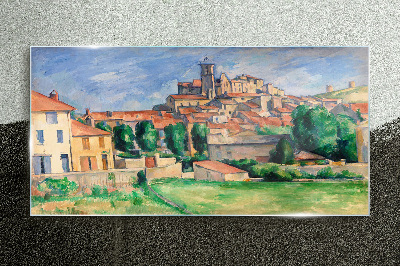 Sklenený obraz Gardiant paul cézanne