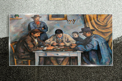 Sklenený obraz Hracie karty
