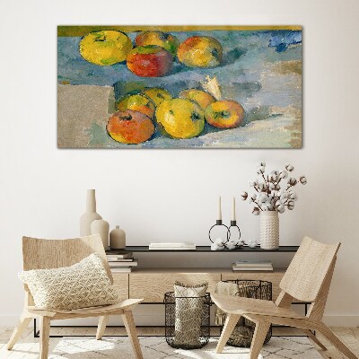 Sklenený obraz Paul cézanne jablká