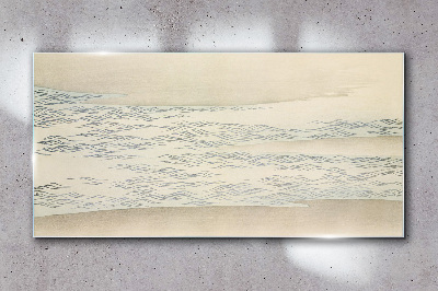 Sklenený obraz Abstrakcie vlny