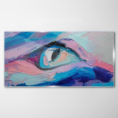 Obraz na skle Abstrakcie oka