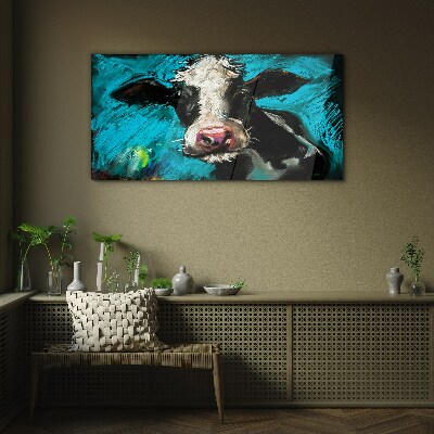 Skleneny obraz Abstrakcie zvieracie kravy