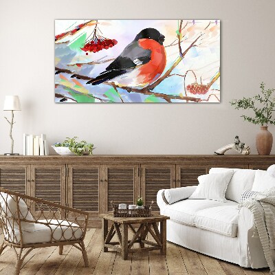 Skleneny obraz Abstrakcie bowan bird