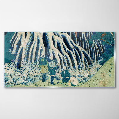 Sklenený obraz Vlna vodopády ázie