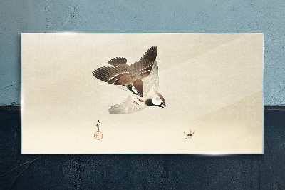 Sklenený obraz Zvieratá vrabci vrabci