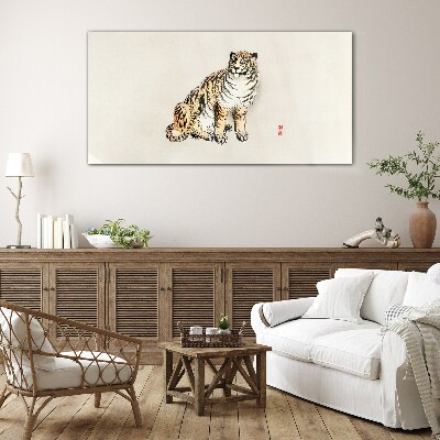 Sklenený obraz Zvieratá mačka tiger