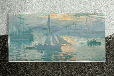 Obraz na skle Prístav Le Havre