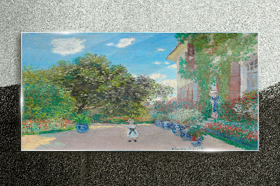 Obraz na skle Záhrada v Giverny
