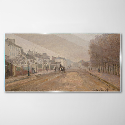Obraz na skle Ulica v Paríži