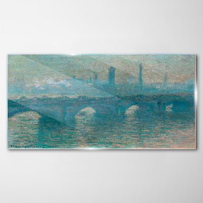 Obraz na skle Most waterloo