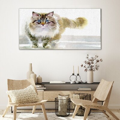 Obraz na skle Moderné zvieracie mačka