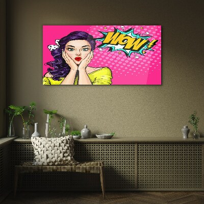 Skleneny obraz Pop-artové prekvapenie