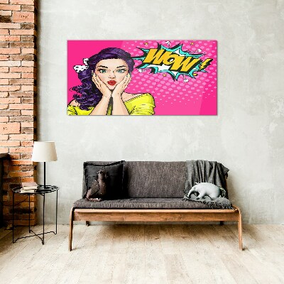 Skleneny obraz Pop-artové prekvapenie