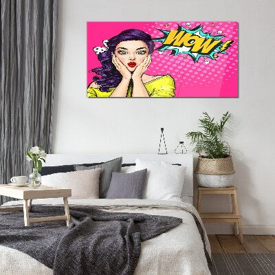 Skleneny obraz Pop-artové prekvapenie