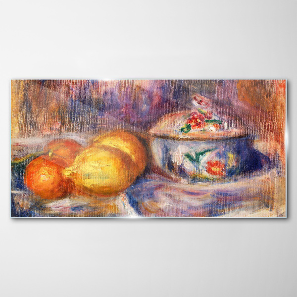 Skleneny obraz Citrón ovocie pomaranče