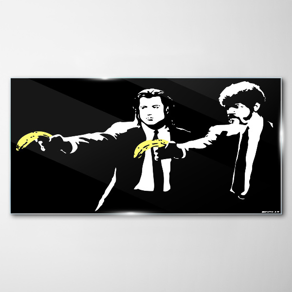 Skleneny obraz Pop art banány