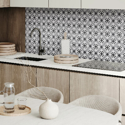 Samolepiaci obkladový panel Geometrický vzor s hviezdami