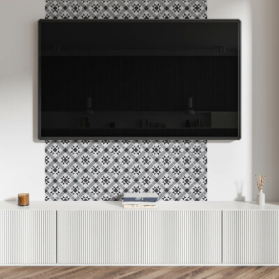 Samolepiaci obkladový panel Geometrický vzor s hviezdami