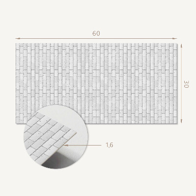 Samolepiaci obkladový panel Vzor tehlovej steny