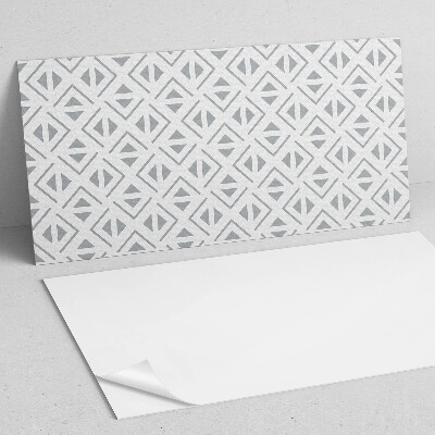 Samolepiaci obkladový panel Geometria v štvorcoch