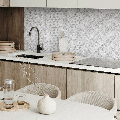 Samolepiaci obkladový panel Geometria v štvorcoch