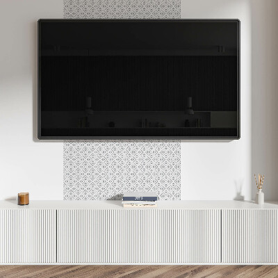 Samolepiaci obkladový panel Geometria v štvorcoch