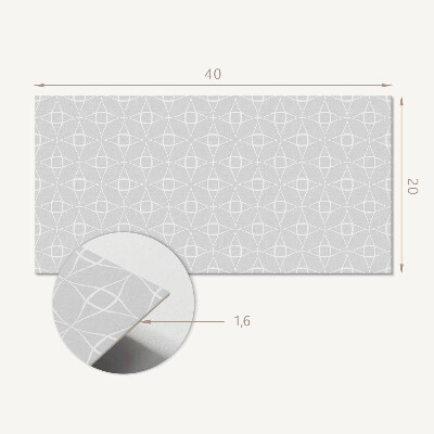 Dekoracný panel na stenu Vzor geometrickej mriežky