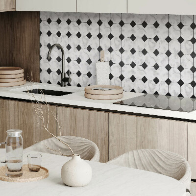 Samolepiaci obkladový panel Geometrické vzory dlaždíc
