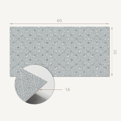 Samolepiaci obkladový panel Geometrický vzor s kosoštvorcami