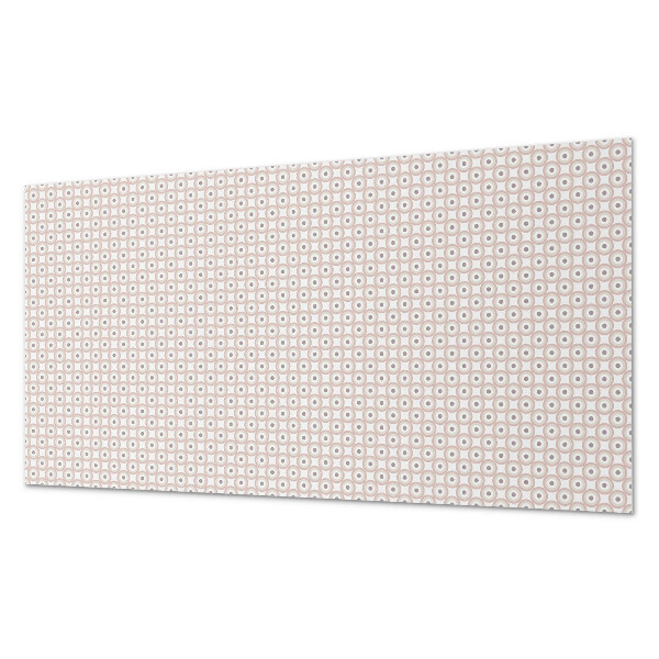 Dekoracný panel na stenu Vzor s kruhmi v mriežke